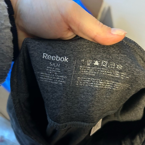 Reebok Charcoal Gray Flare Active Pants - Picture 3 of 3